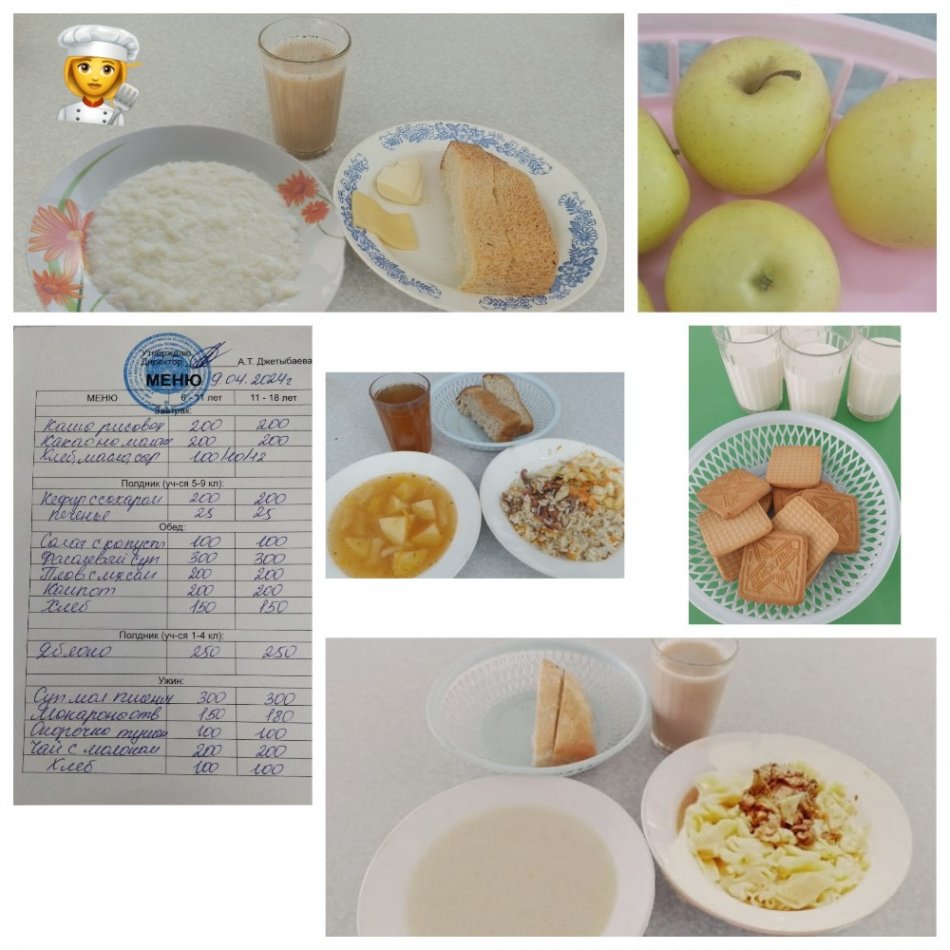Ас мәзірі 09.04.2024