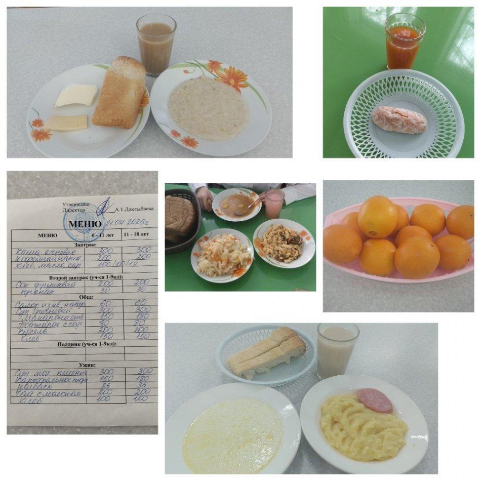 Ас мәзірі 21.04.2025