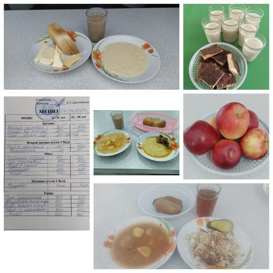 Ас мәзірі 24.04.2025