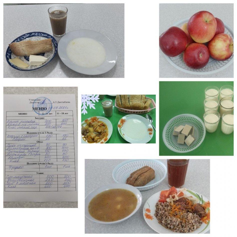 Ас мәзірі 30.09.2025