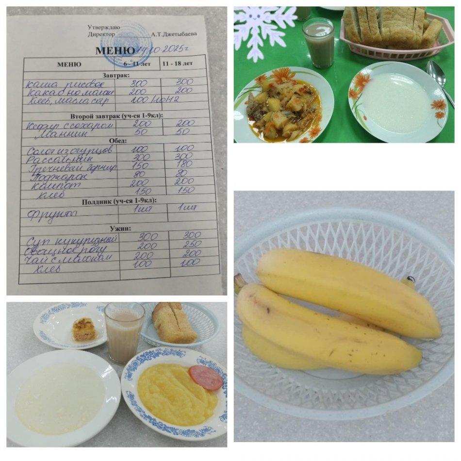 Ас мәзірі 14.10.2025