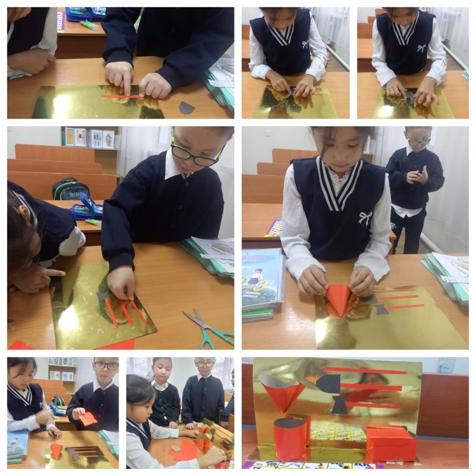 1 сыныпта "Өрттен қорған" атты сынып сағаты өткізілді