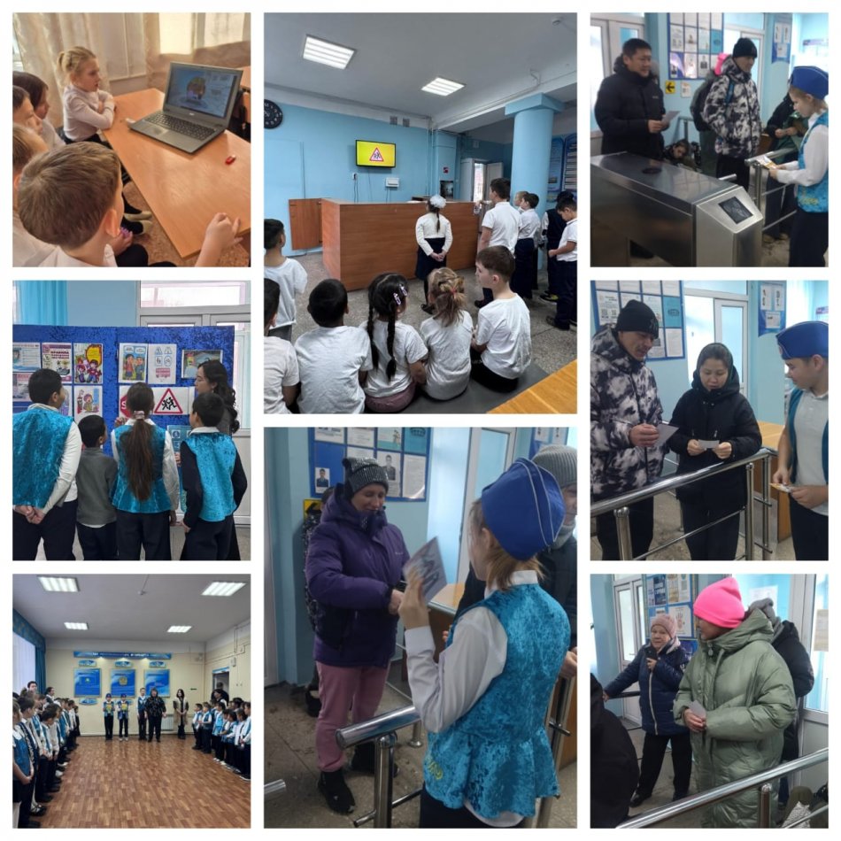 5-9 сынып оқушыларына Жол қозғалысы ережелері мен қауіпсіздік техникасы бойынша жоспарлы Нұсқама өткізілді.