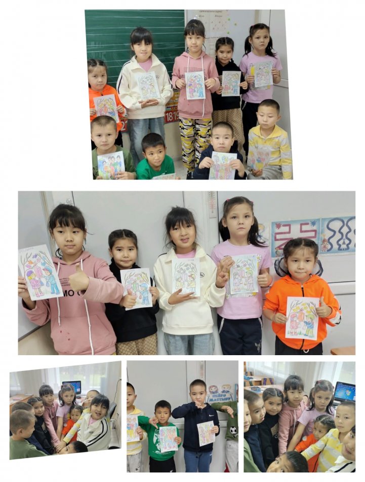 «Табиғатты сақтайық» атты коллаждар шығару