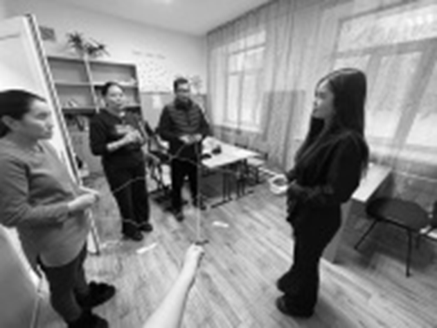 Жеңгелер мектебі: «Жылы алақандар»